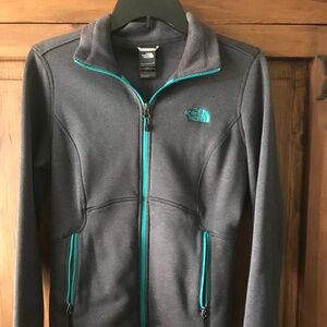 The North Face Jacket Grey Fleece Zip-Up
